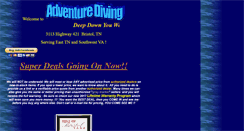 Desktop Screenshot of adventurediving.com